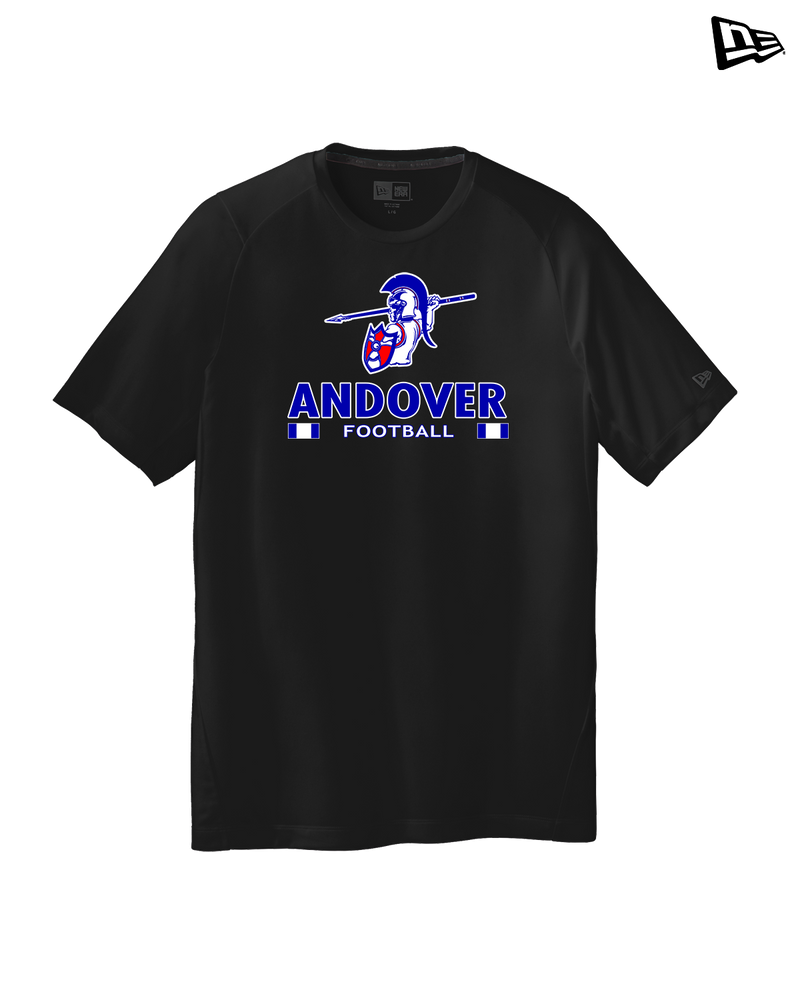 Andover HS  Football Stacked - New Era Performance Crew