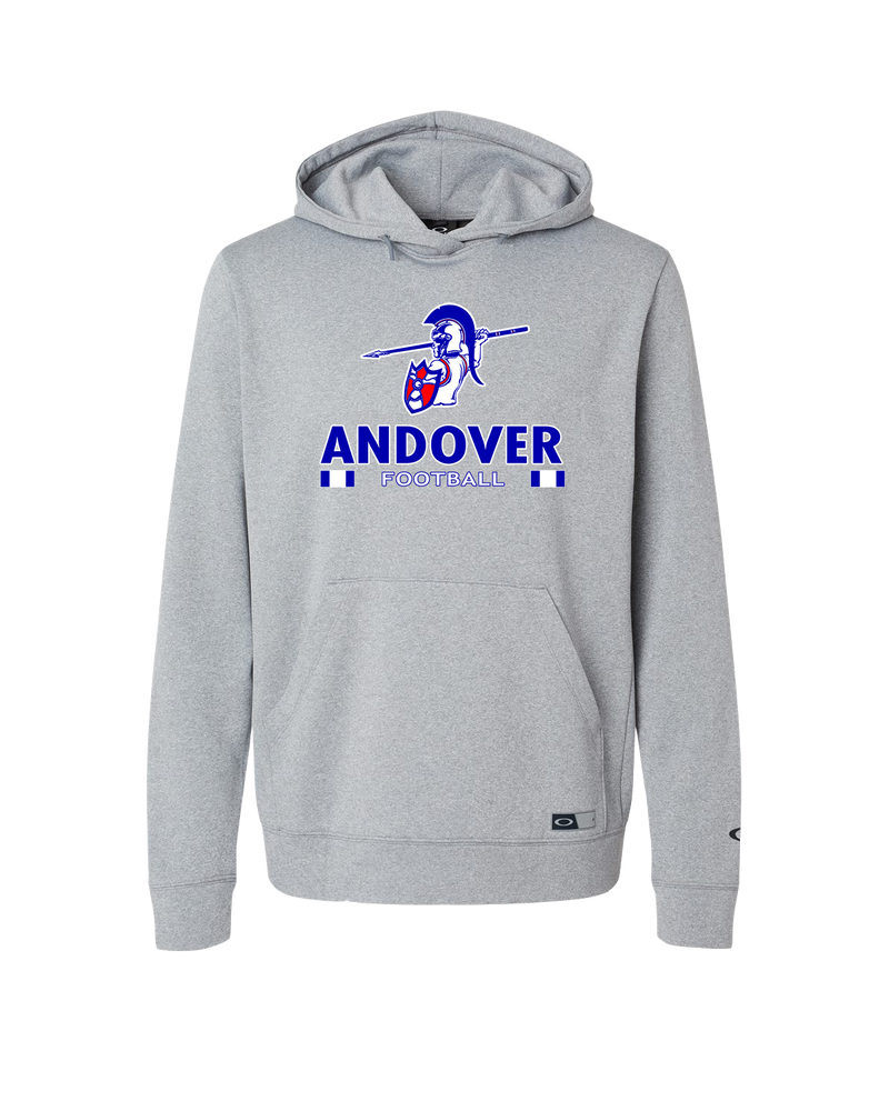 Andover HS  Football Stacked - Oakley Hydrolix Hooded Sweatshirt