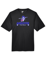 Andover HS  Football Stacked - Performance T-Shirt