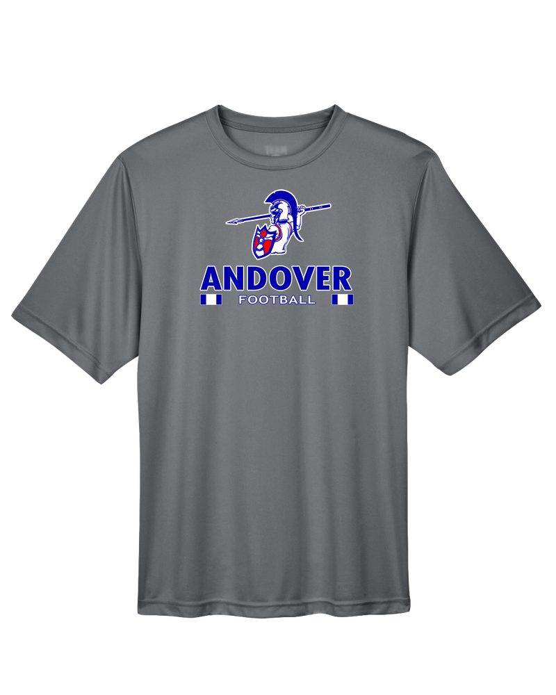 Andover HS  Football Stacked - Performance T-Shirt