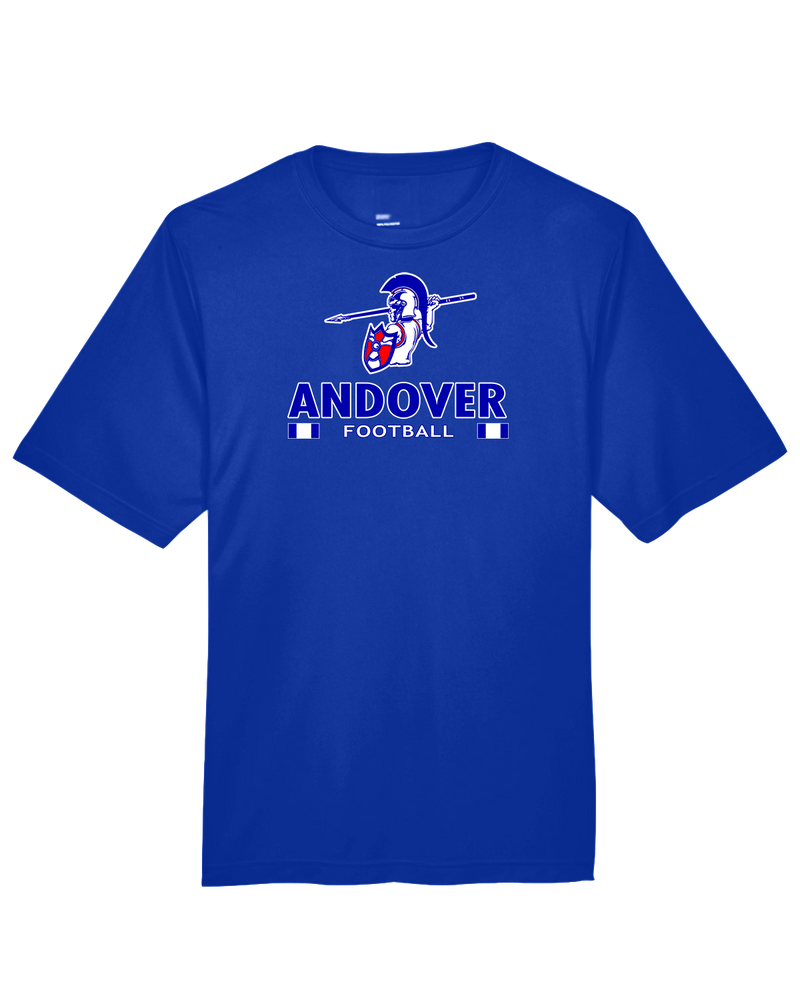 Andover HS  Football Stacked - Performance T-Shirt