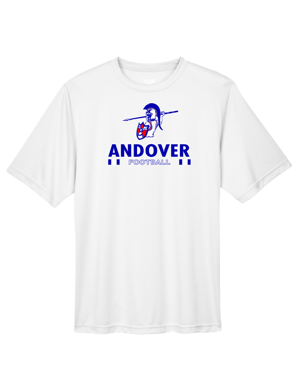 Andover HS  Football Stacked - Performance T-Shirt