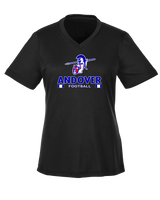 Andover HS  Football Stacked - Womens Performance Shirt