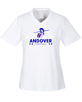 Andover HS  Football Stacked - Womens Performance Shirt