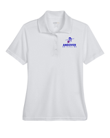 Andover HS  Football Stacked - Womens Polo