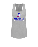 Andover HS  Football Stacked - Womens Tank Top