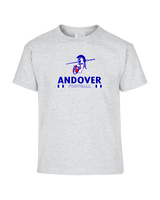 Andover HS  Football Stacked - Youth T-Shirt