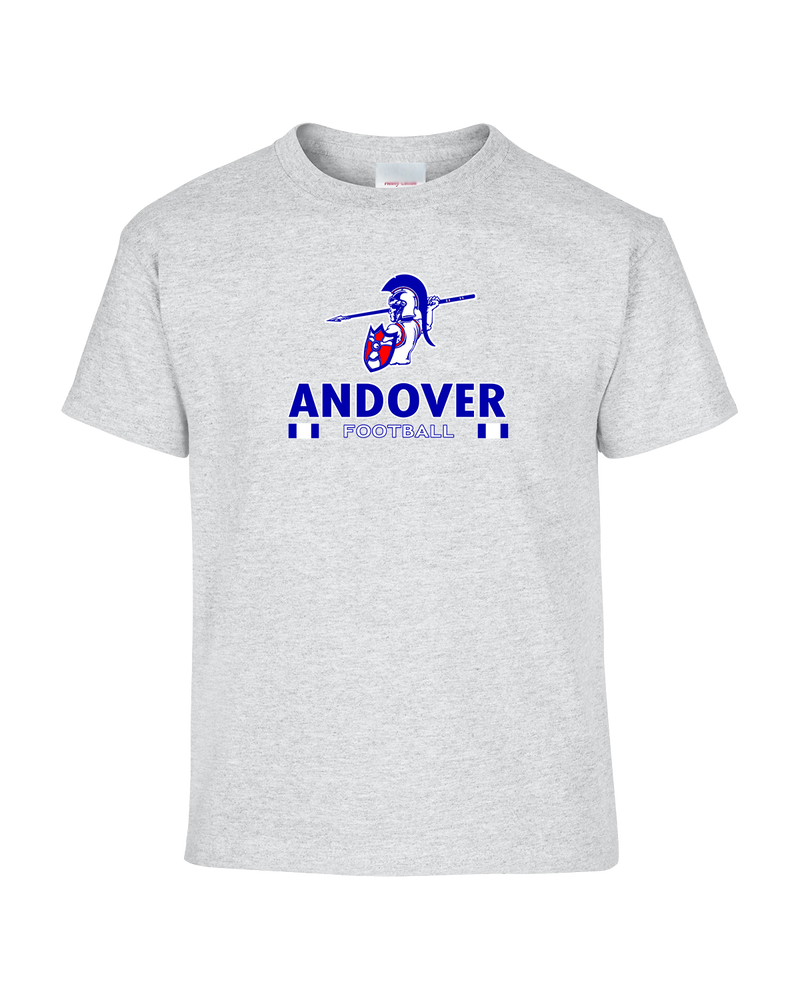 Andover HS  Football Stacked - Youth T-Shirt