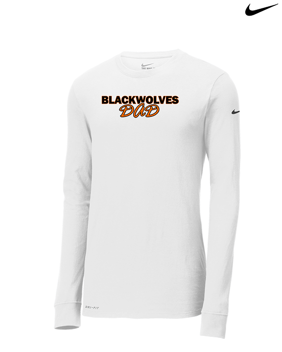 Apex Blackwolves Football Dad - Mens Nike Longsleeve