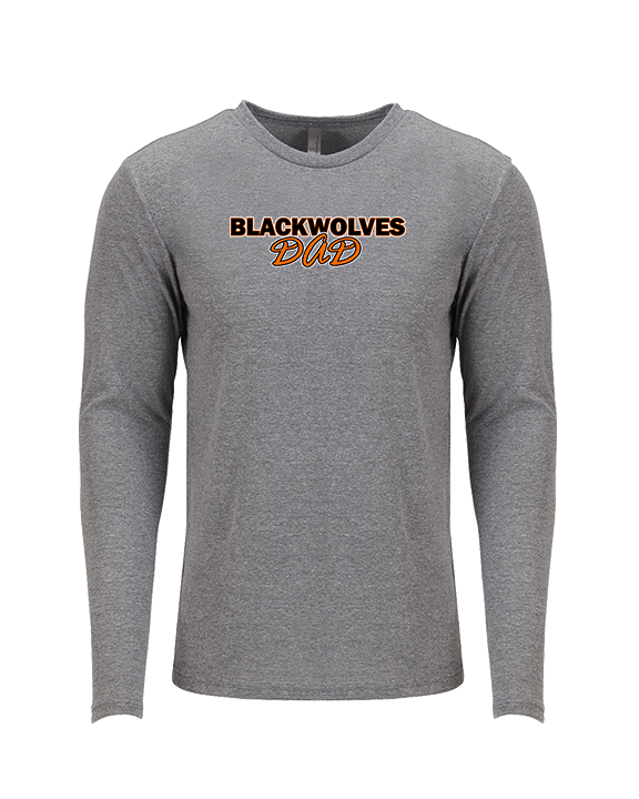 Apex Blackwolves Football Dad - Tri-Blend Long Sleeve