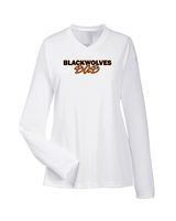 Apex Blackwolves Football Dad - Womens Performance Longsleeve