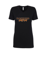 Apex Blackwolves Football Mom - Womens Vneck