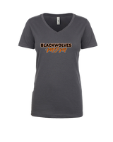 Apex Blackwolves Football Mom - Womens Vneck