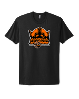 Apex Blackwolves Football Unleashed - Mens Select Cotton T-Shirt