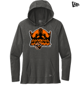 Apex Blackwolves Football Unleashed - New Era Tri-Blend Hoodie