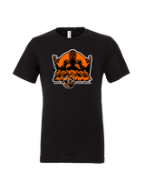 Apex Blackwolves Football Unleashed - Tri-Blend Shirt