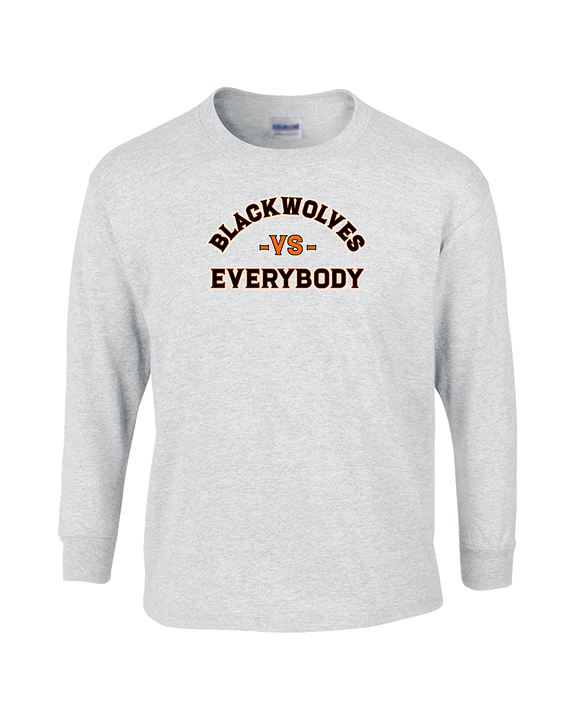 Apex Blackwolves Football Vs Everybody - Cotton Longsleeve