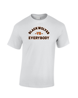 Apex Blackwolves Football Vs Everybody - Cotton T-Shirt