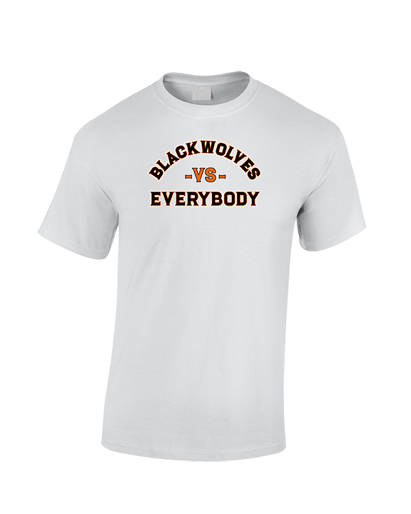 Apex Blackwolves Football Vs Everybody - Cotton T-Shirt