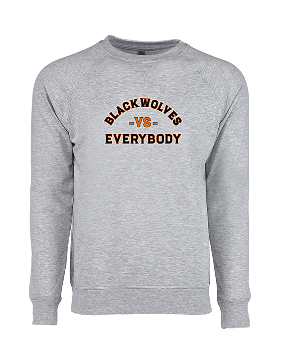 Apex Blackwolves Football Vs Everybody - Crewneck Sweatshirt