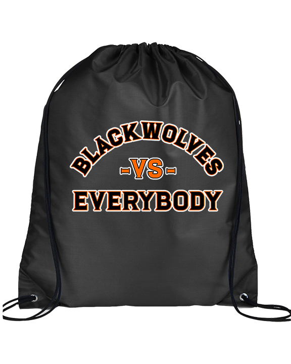 Apex Blackwolves Football Vs Everybody - Drawstring Bag