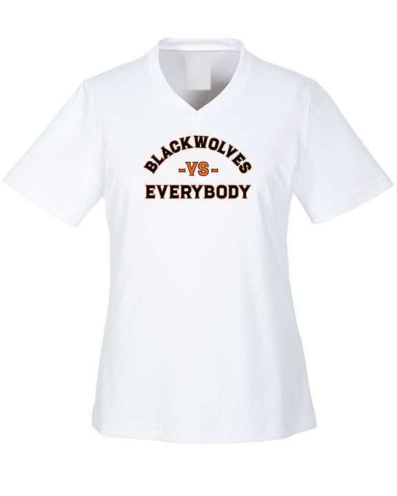 Apex Blackwolves Football Vs Everybody - Womens Performance Shirt