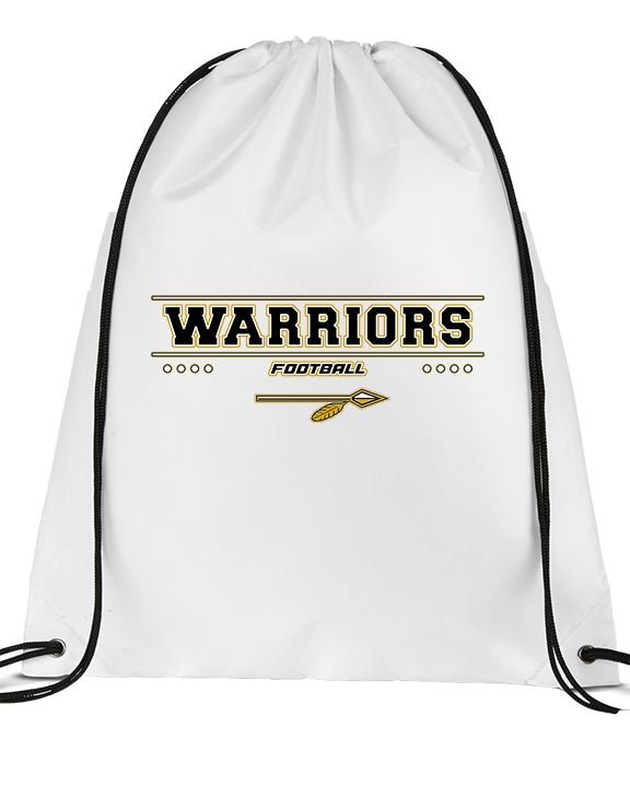 Arapahoe HS Football Border - Drawstring Bag