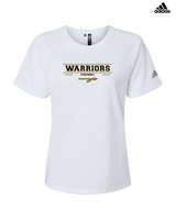 Arapahoe HS Football Border - Womens Adidas Performance Shirt