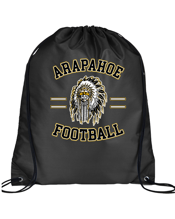 Arapahoe HS Football Curve - Drawstring Bag