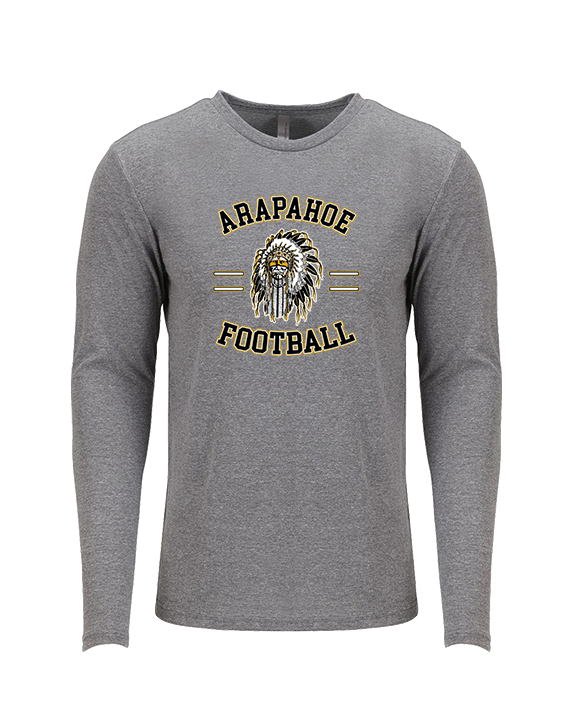 Arapahoe HS Football Curve - Tri-Blend Long Sleeve