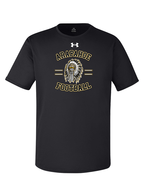 Arapahoe HS Football Curve - Under Armour Mens Team Tech T-Shirt