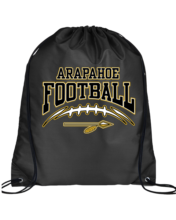 Arapahoe HS Football Football - Drawstring Bag