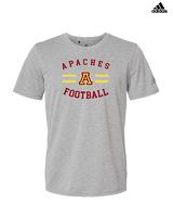 Arcadia HS Football Curve - Mens Adidas Performance Shirt