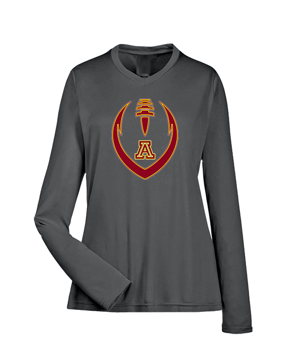 Arcadia HS Football Full Football - Womens Performance Longsleeve