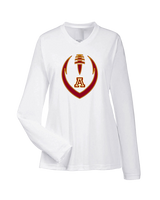 Arcadia HS Football Full Football - Womens Performance Longsleeve