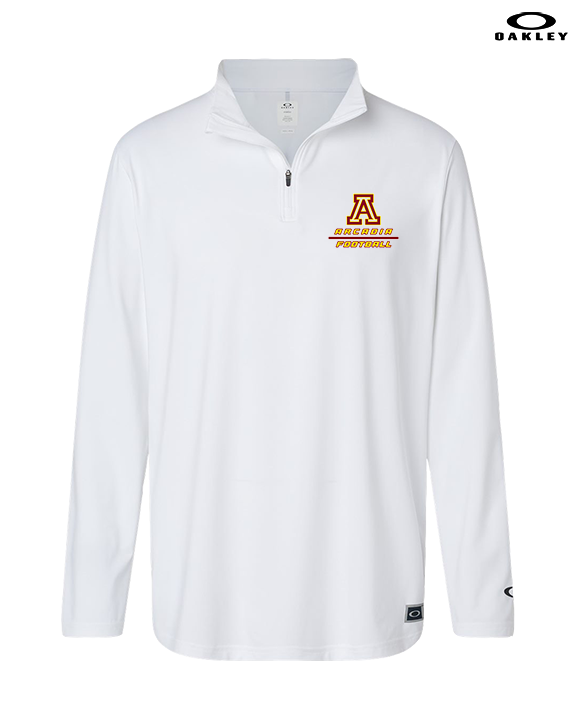 Arcadia HS Football Split - Mens Oakley Quarter Zip