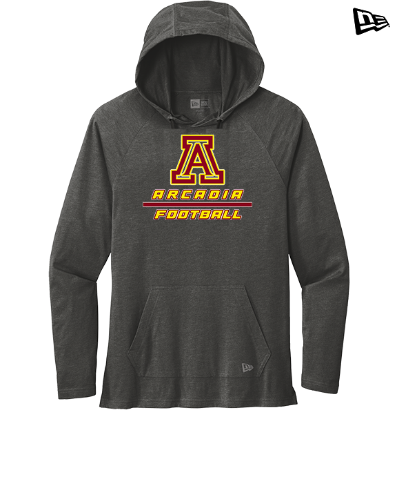 Arcadia HS Football Split - New Era Tri-Blend Hoodie