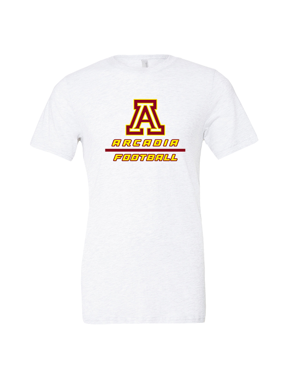 Arcadia HS Football Split - Tri-Blend Shirt