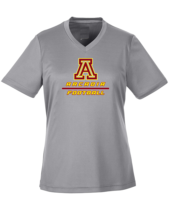 Arcadia HS Football Split - Womens Performance Shirt