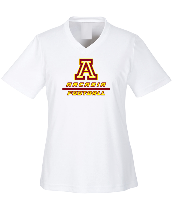 Arcadia HS Football Split - Womens Performance Shirt