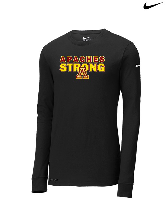 Arcadia HS Football Strong - Mens Nike Longsleeve