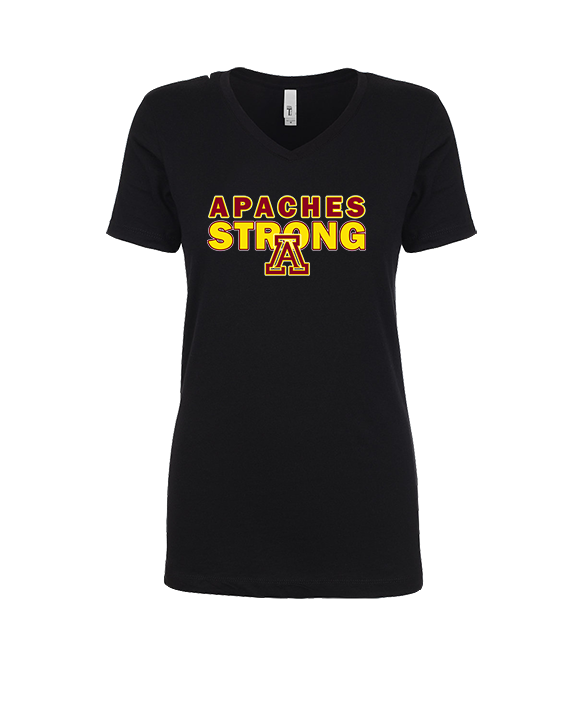 Arcadia HS Football Strong - Womens Vneck