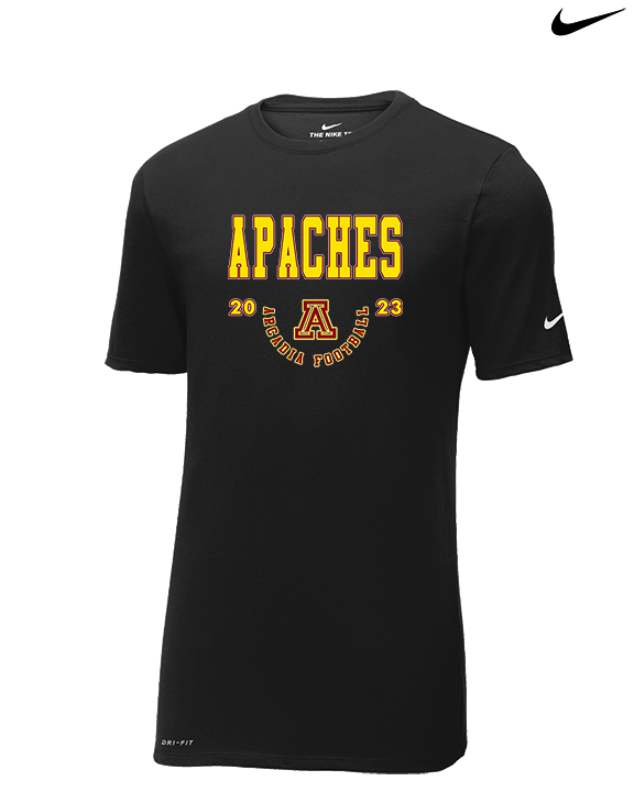 Arcadia HS Football Swoop 23 - Mens Nike Cotton Poly Tee