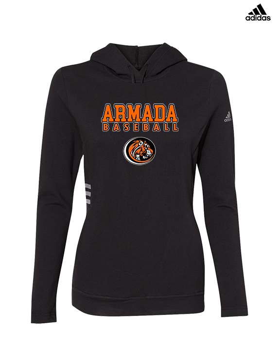 Armada HS Baseball Block - Womens Adidas Hoodie