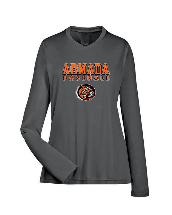 Armada HS Baseball Block - Womens Performance Longsleeve