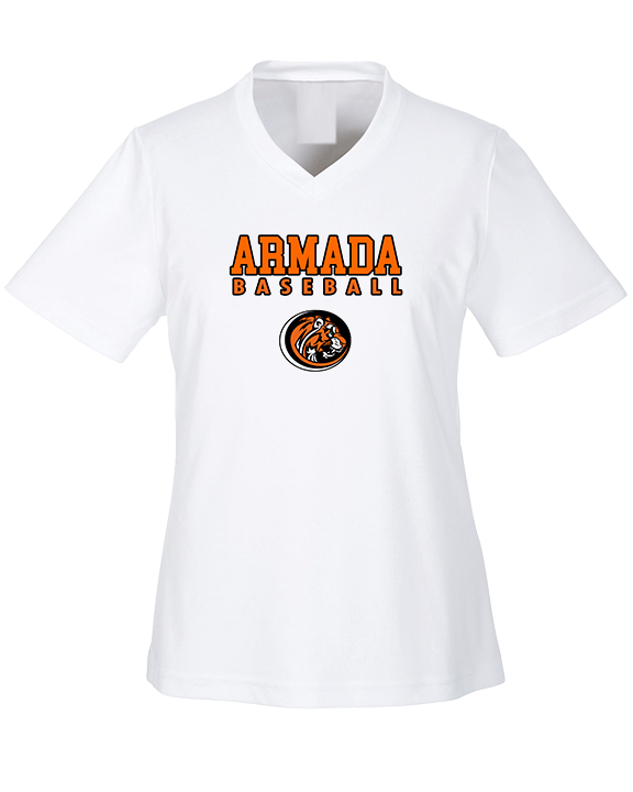 Armada HS Baseball Block - Womens Performance Shirt