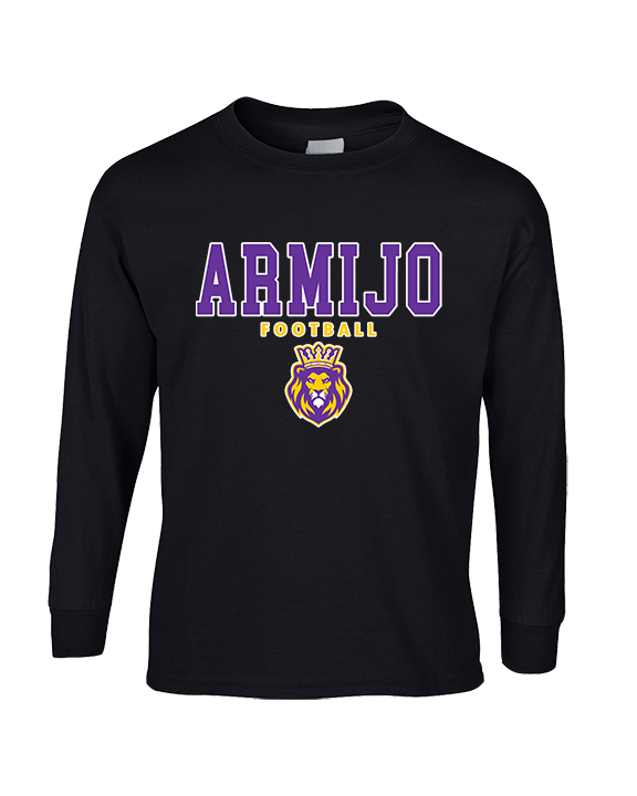 Armijo HS Football Block - Cotton Longsleeve