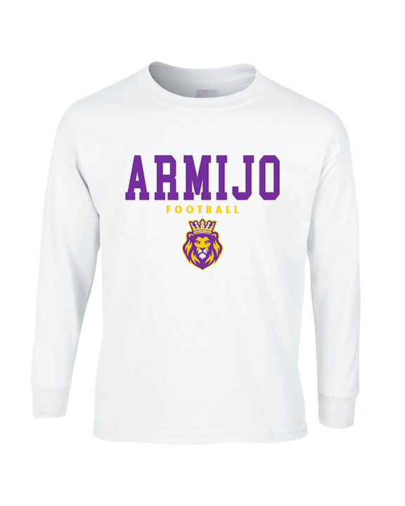 Armijo HS Football Block - Cotton Longsleeve