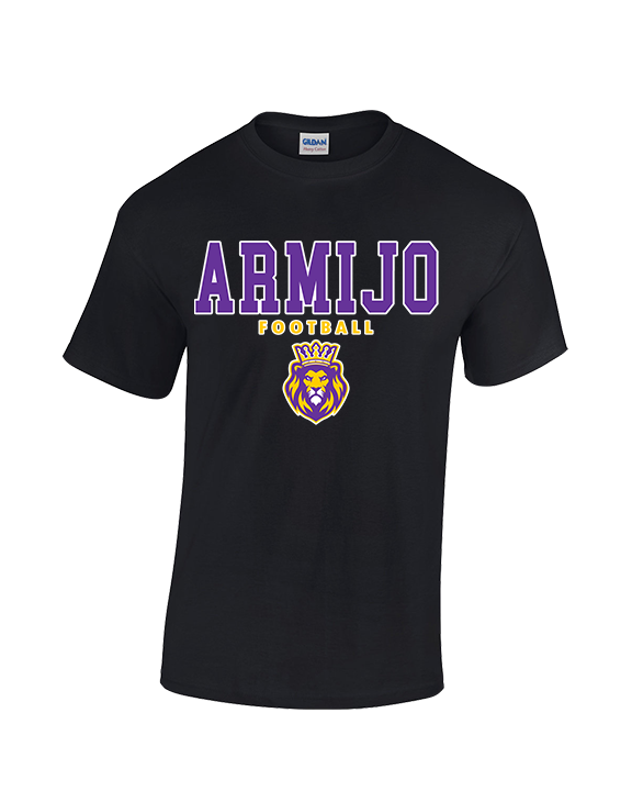 Armijo HS Football Block - Cotton T-Shirt