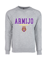 Armijo HS Football Block - Crewneck Sweatshirt